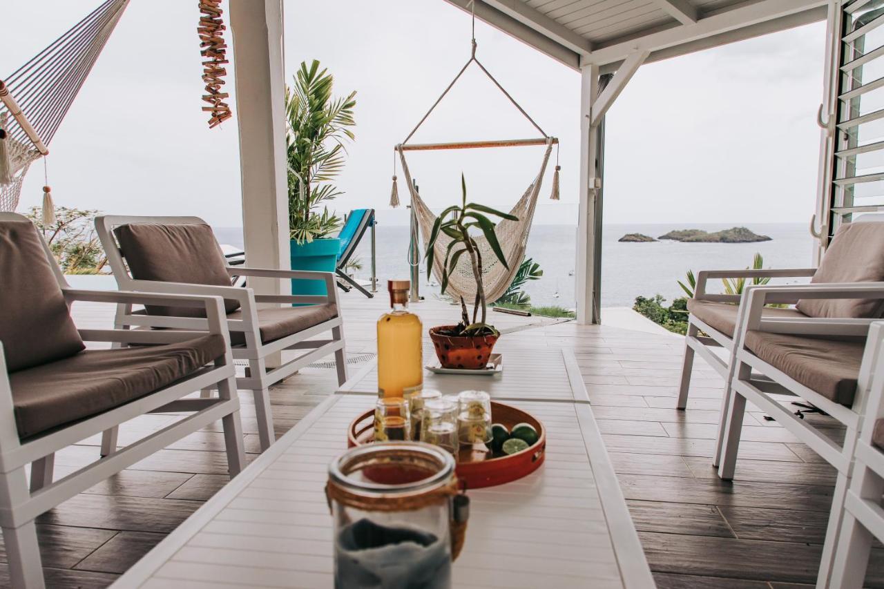 Sunset Palm - Villa Creole Avec Piscine Face Au Coucher De Soleil Et A La Reserve Cousteau Буйянт Екстериор снимка