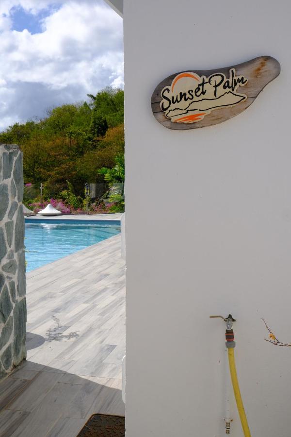 Sunset Palm - Villa Creole Avec Piscine Face Au Coucher De Soleil Et A La Reserve Cousteau Буйянт Екстериор снимка